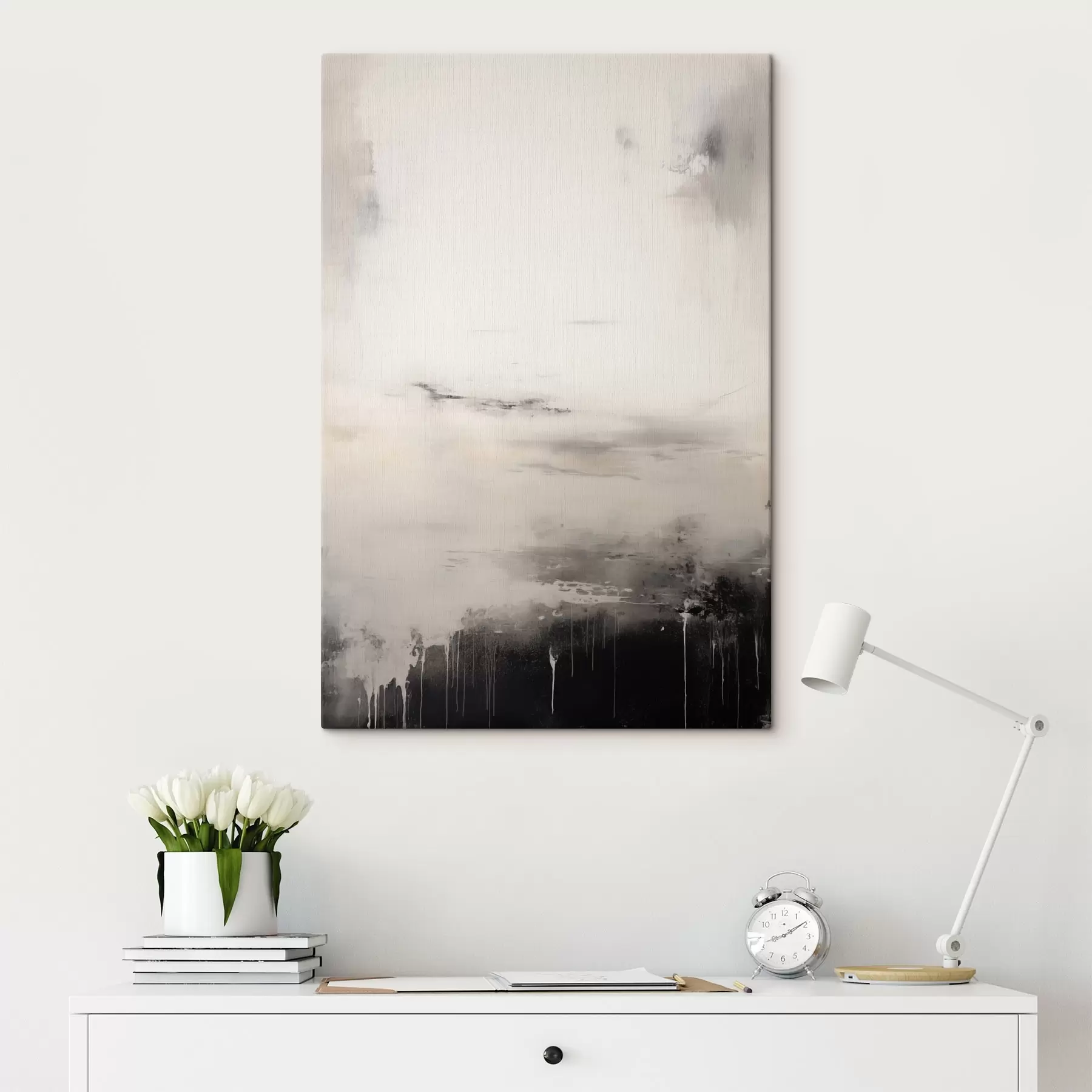 Glezna Spilgta virsma ar ēnainām malām s44742