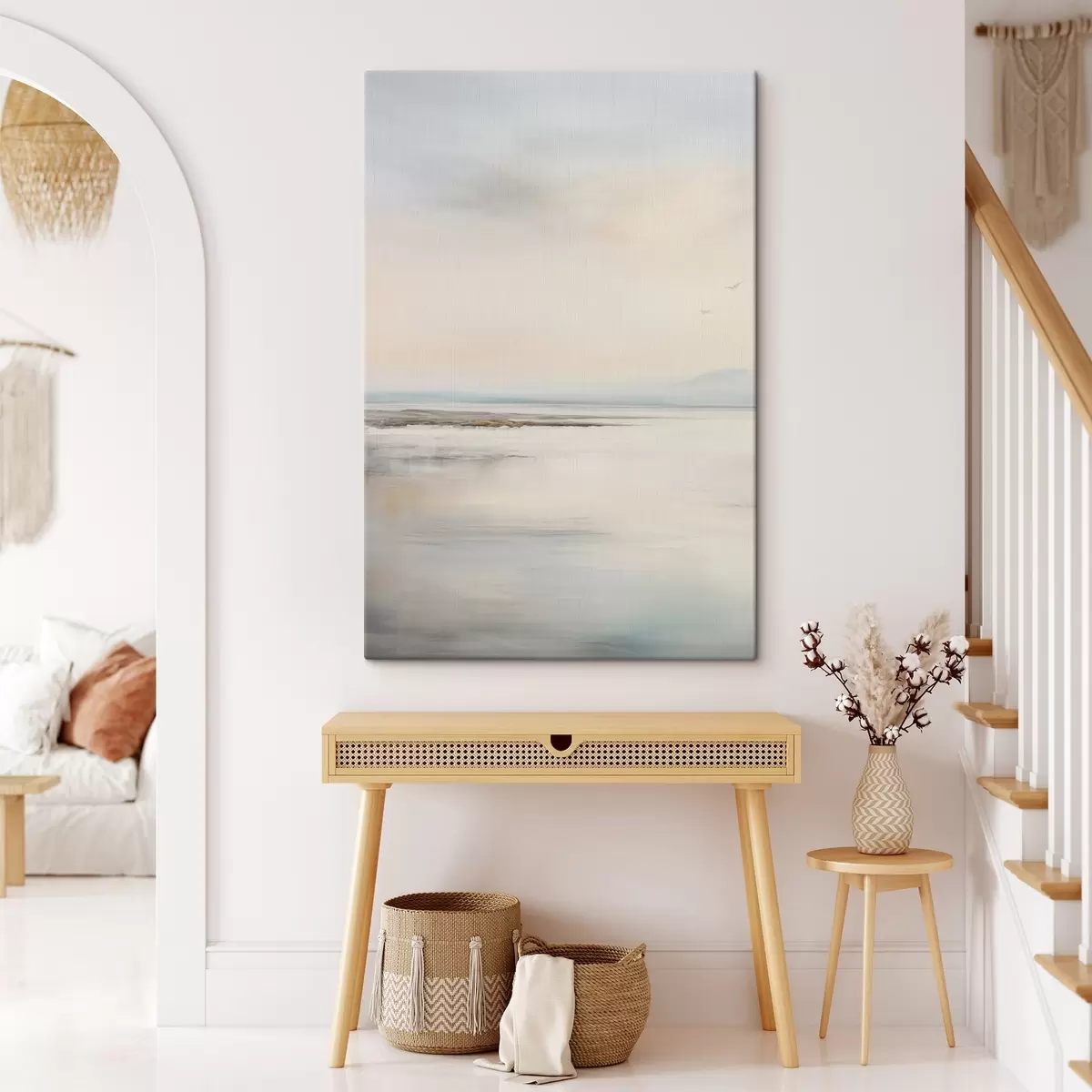 Glezna Pasteļjūra ar horizontu s44746