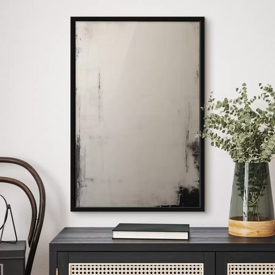 Fototapetes Gaišs fons ar tumšiem triepieniem f44741