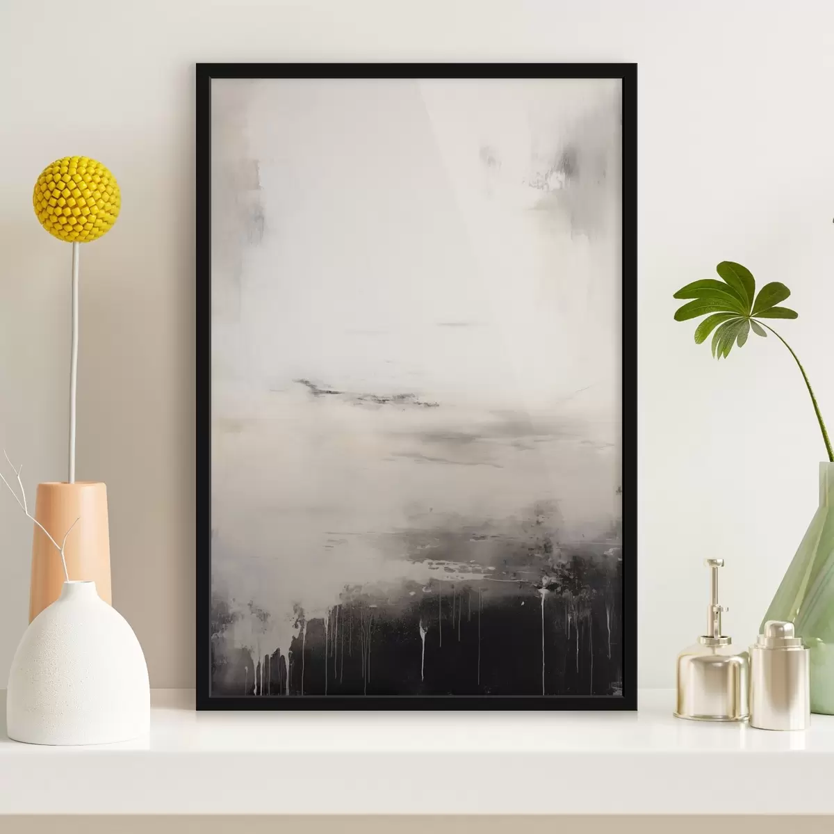 Plakāts Spilgta virsma ar ēnainām malām f44742