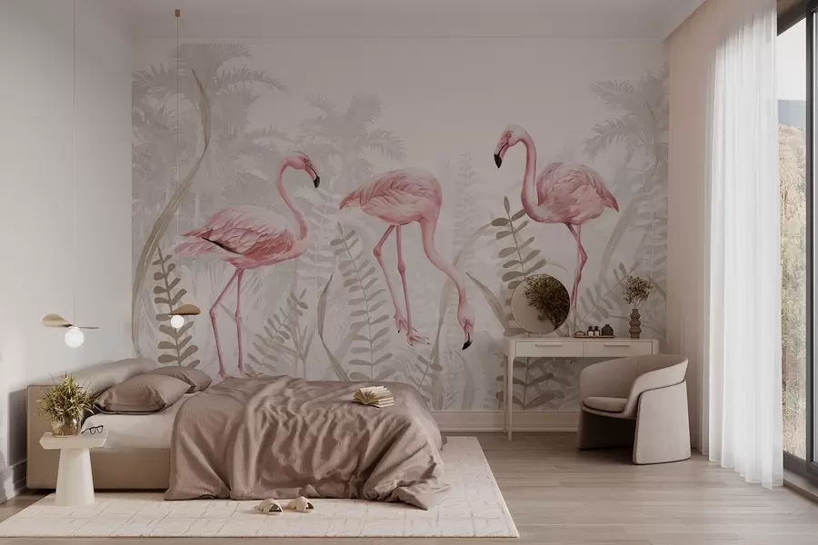 Fototapetes Flamingo w04122