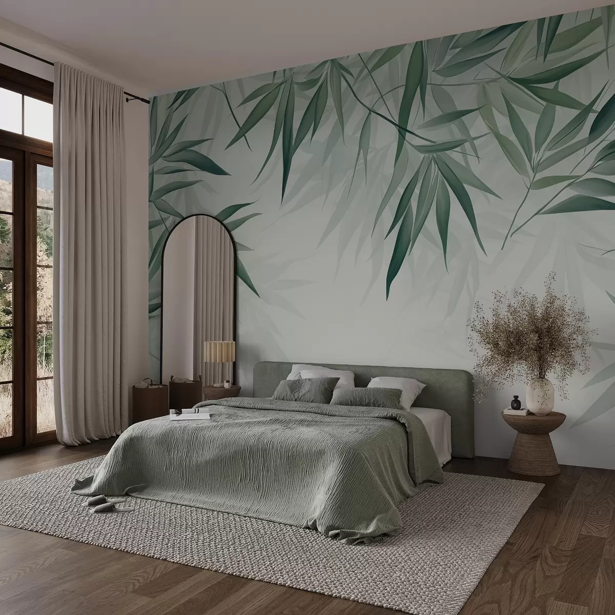 Fototapetes Bambusa lapas w04147