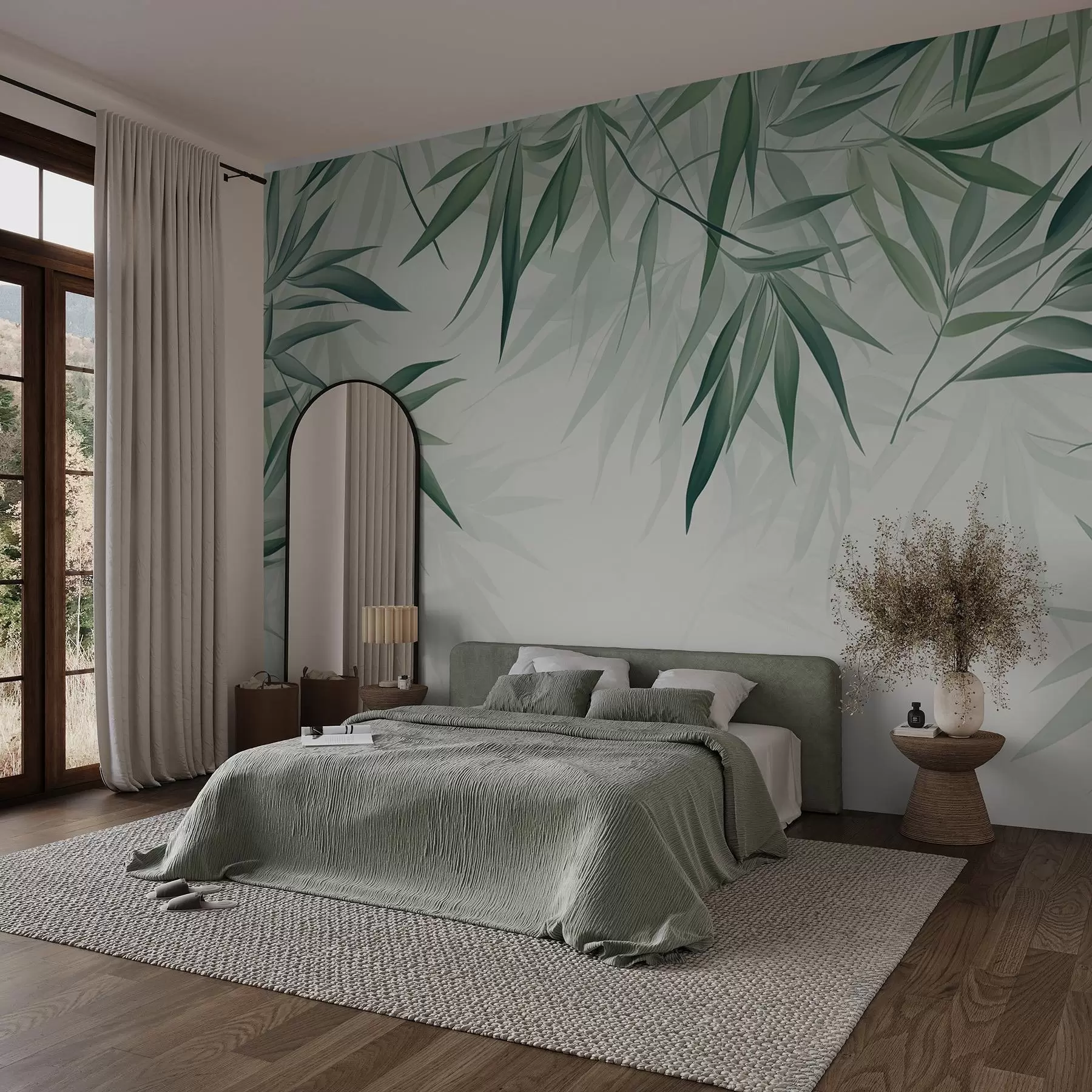 Fototapetes Bambusa lapas w04147