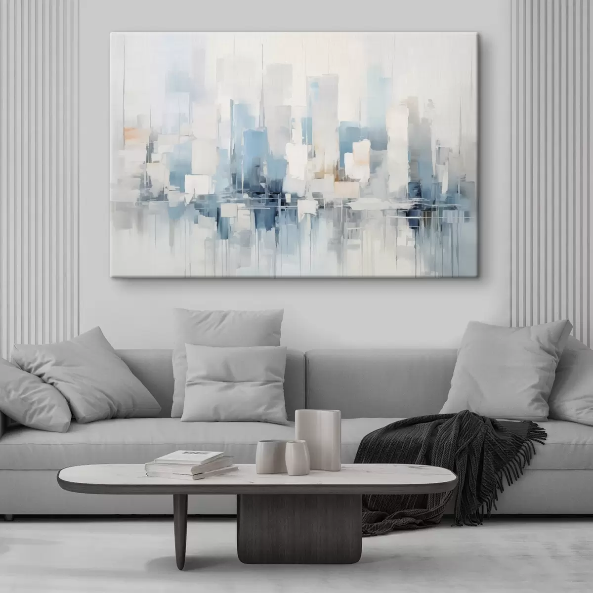 Glezna Abstraktā pilsētas imitācijas glezniecība s44768