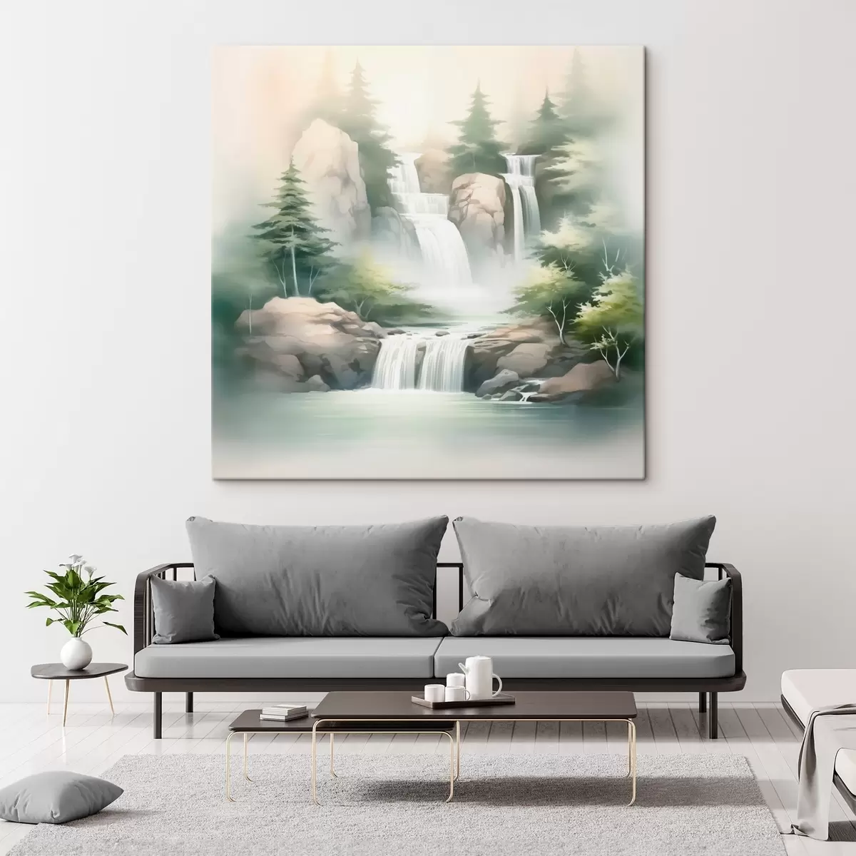 Glezna Akvareļa imitācija akvarelis s44777