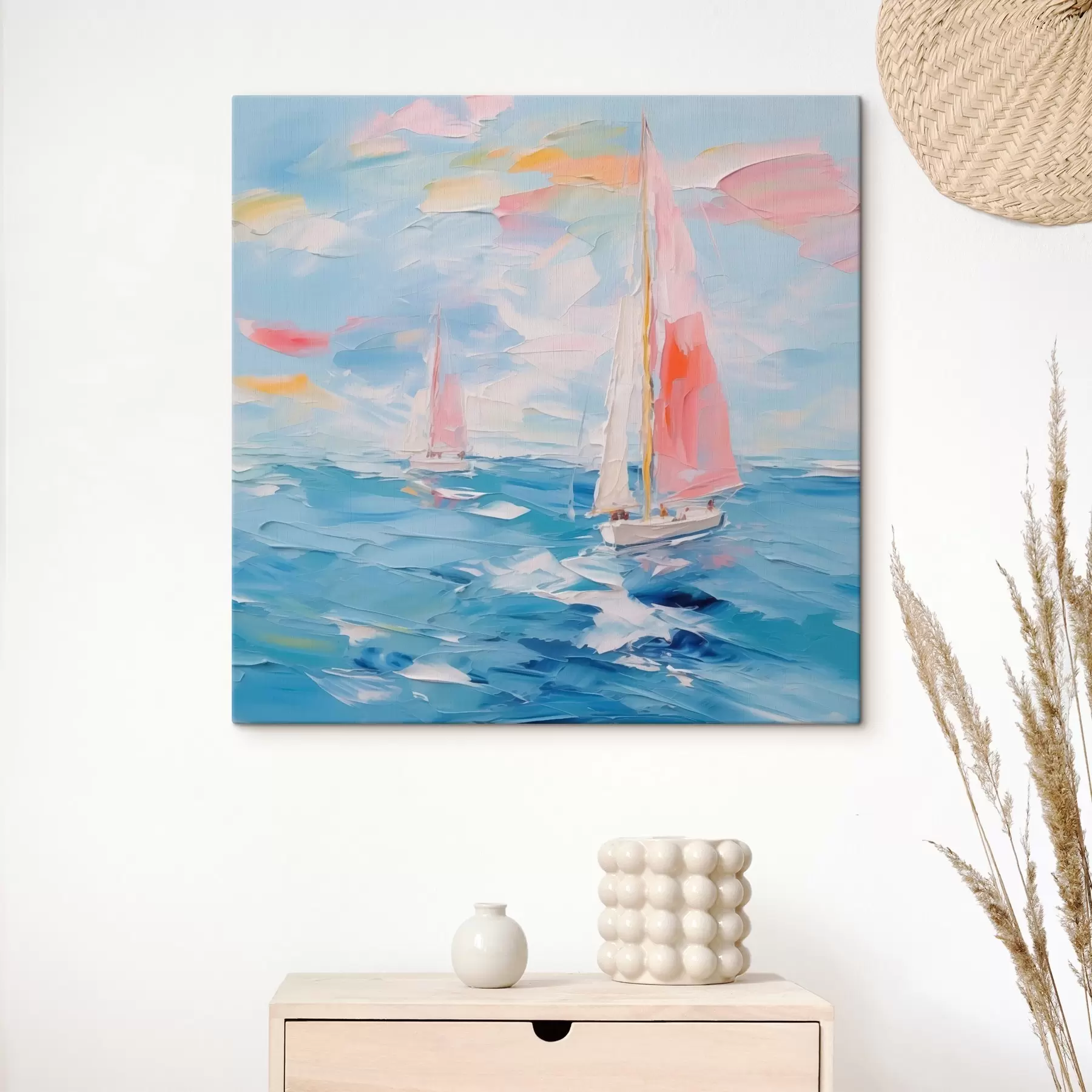 Fototapetes Buru laivas jūrā imitācijas glezniecība s44780