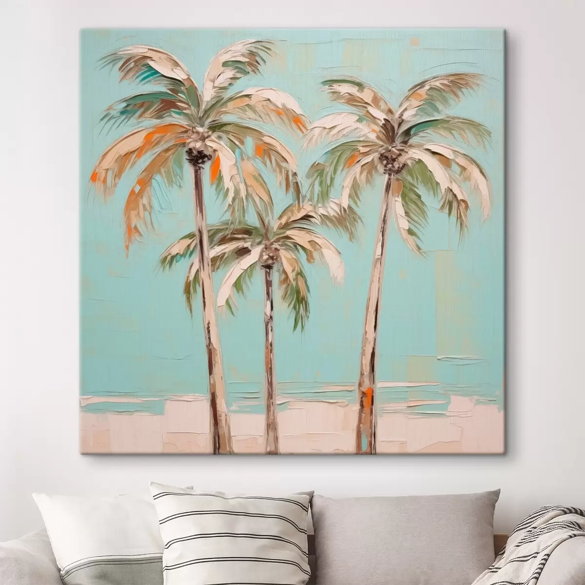 Glezna Palmu koku imitācija glezniecība s44781