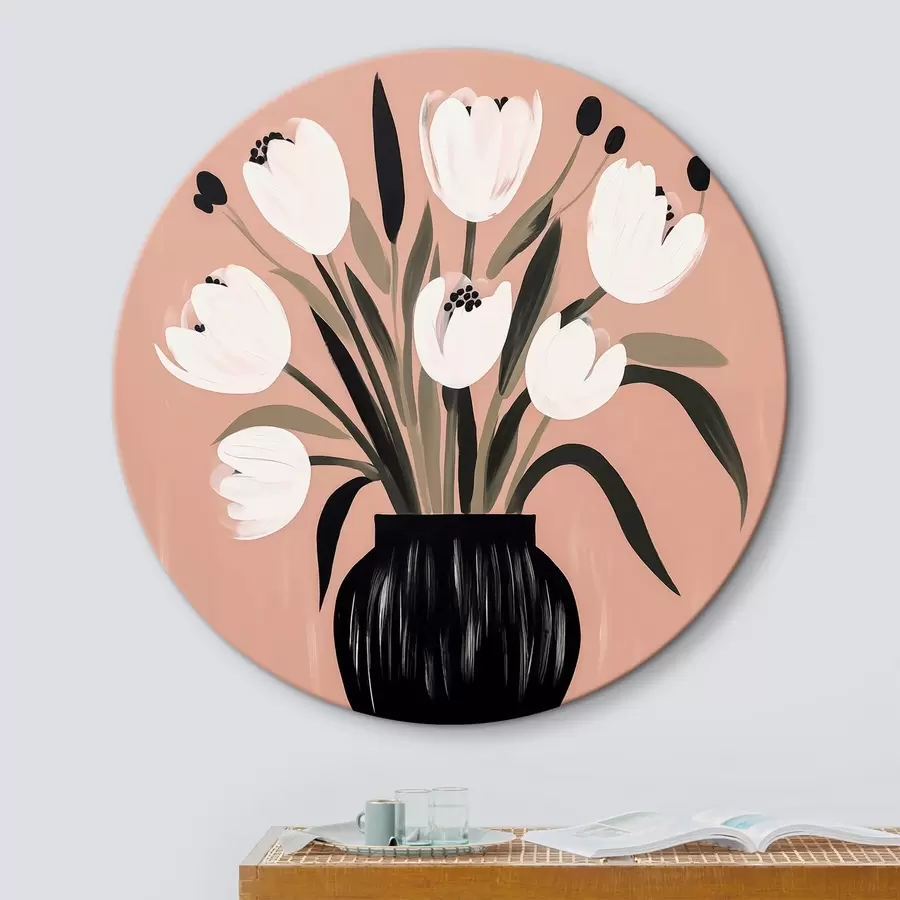 Glezna Tulpes vāzē r44779