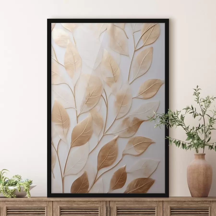 Fototapetes Lapas uz zariem f44766