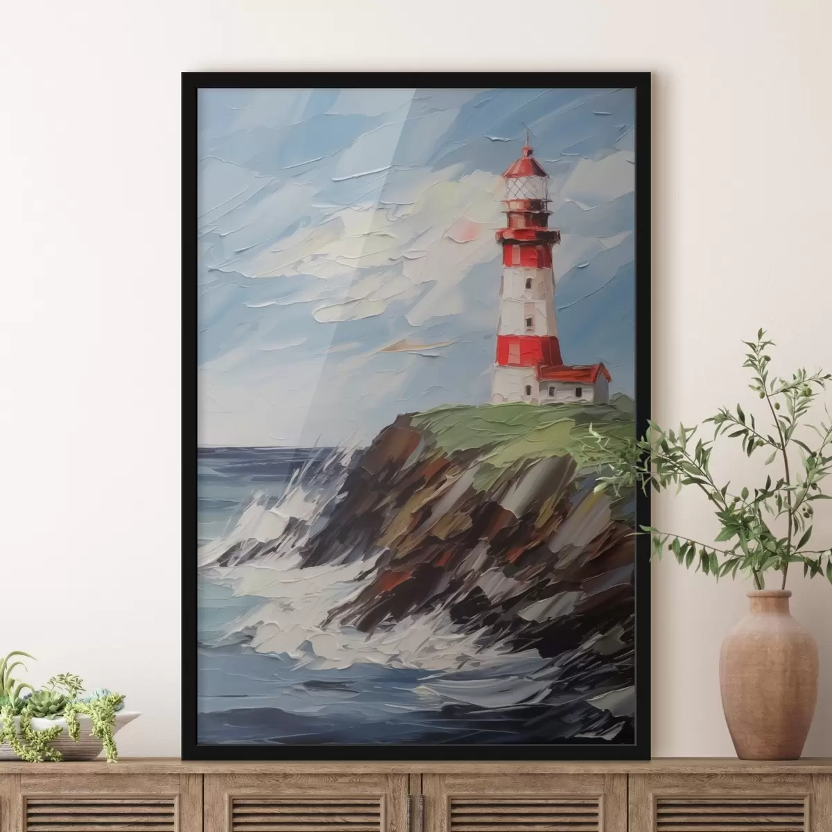 Plakāts Bākas imitācijas glezna f44782