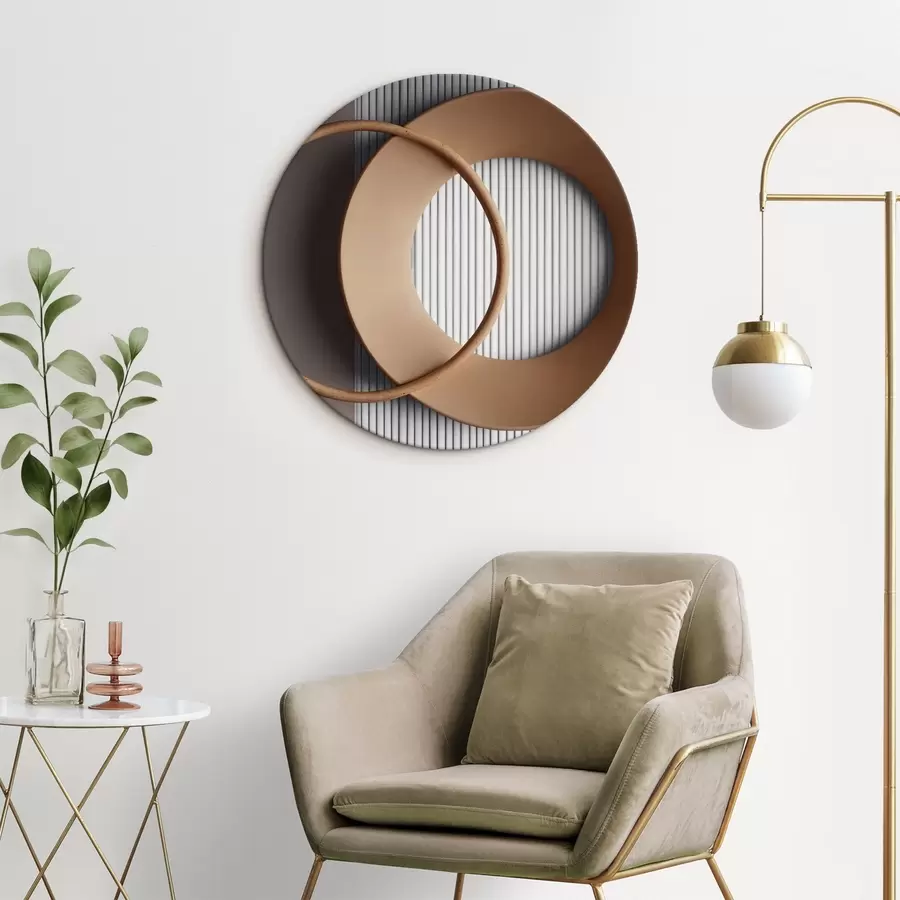 Fototapetes Miglains kalnu masīvs ar izslēgtām krāsām r44901