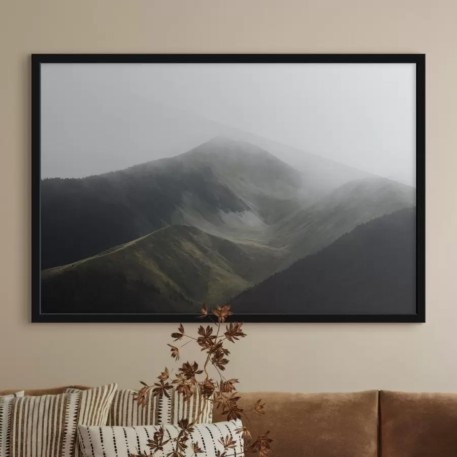 Fototapetes Moai akmens statujas Lieldienu salā saulrieta laikā f44900