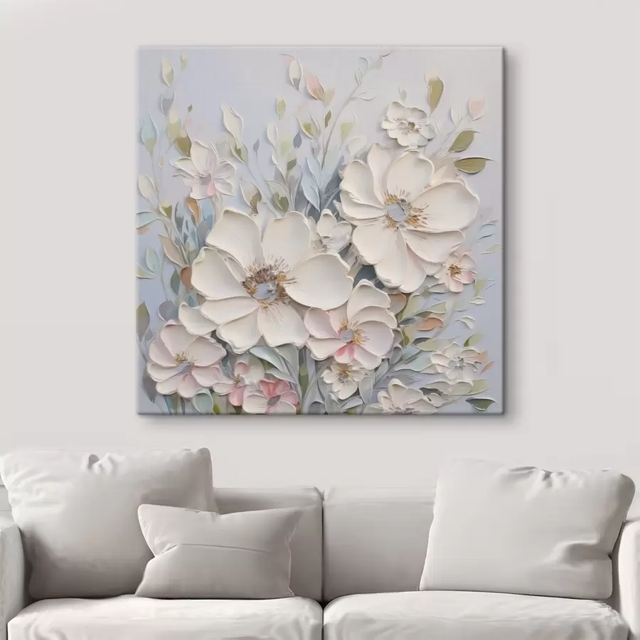 Glezna Abstrakti ziedi s44819