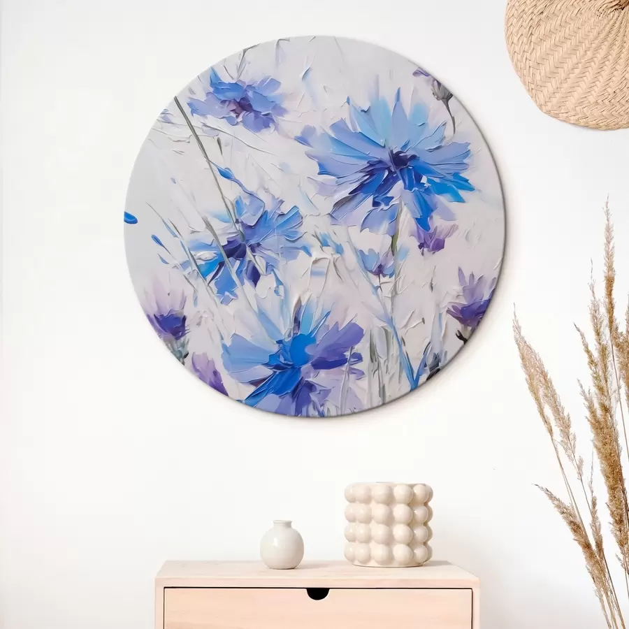 Glezna Rudzupuķu imitācija glezniecība r44831