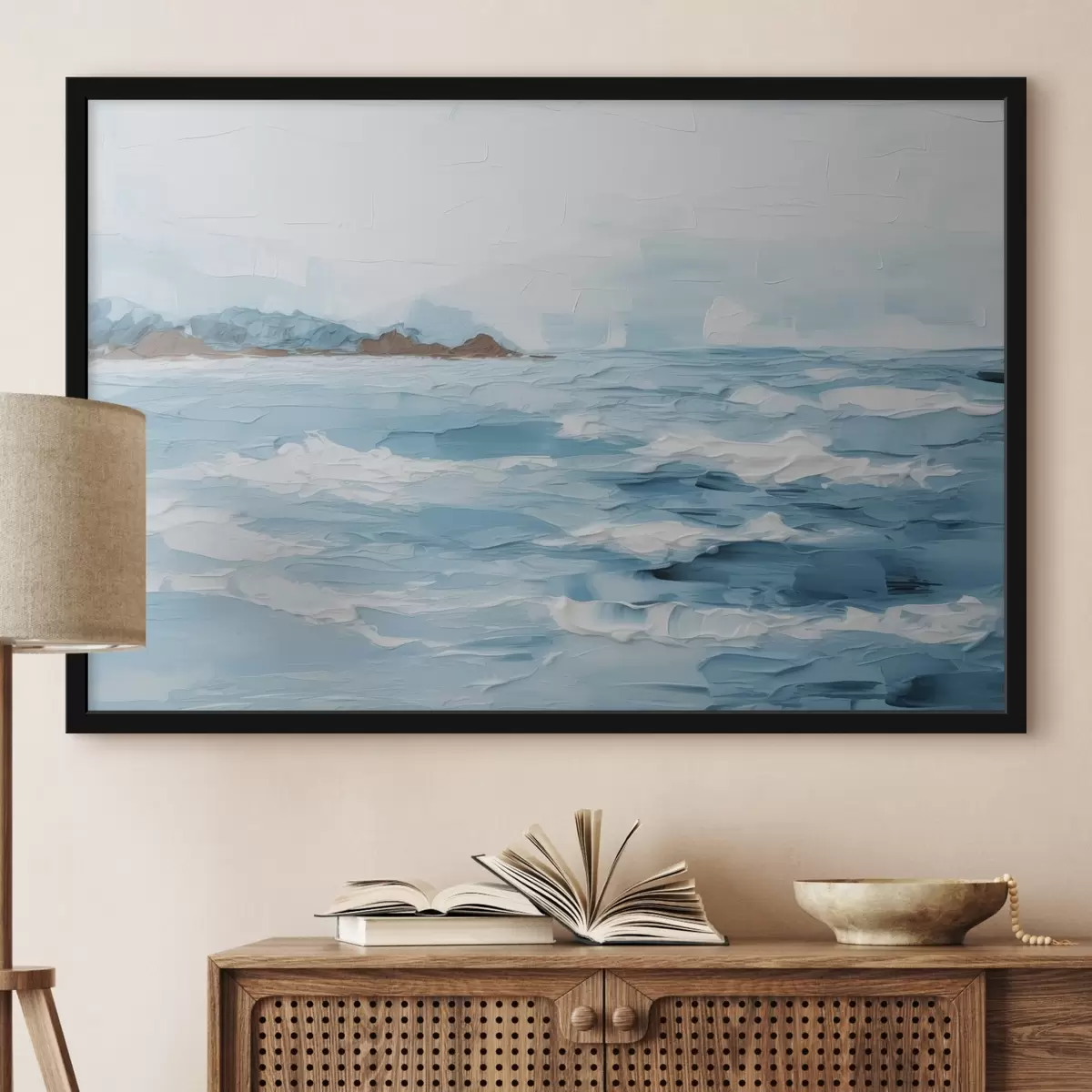 Plakāts Jūras imitācijas glezniecība f44820