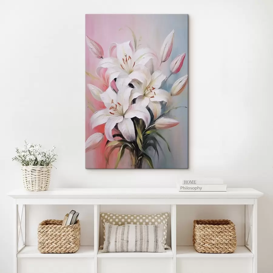 Glezna Baltas lilijas s44904