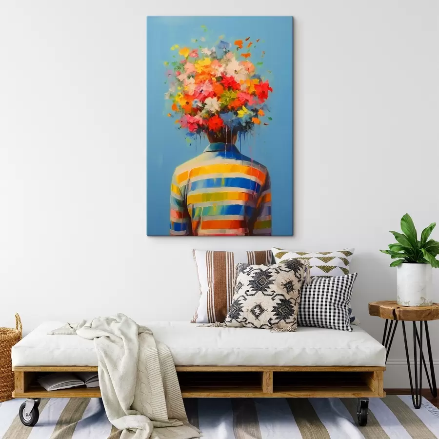 Glezna Krāsainas domas s44919