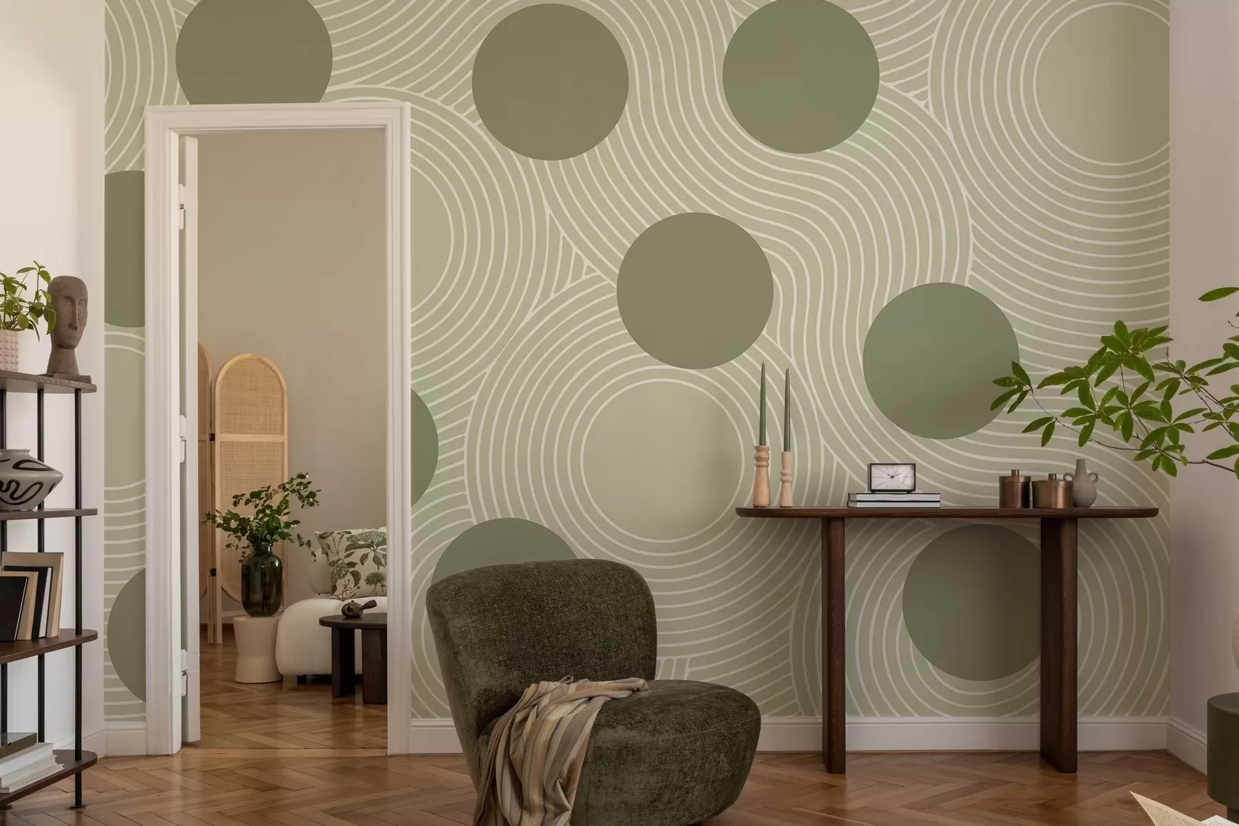 Fototapetes Ģeometriskā harmonija w04185v2