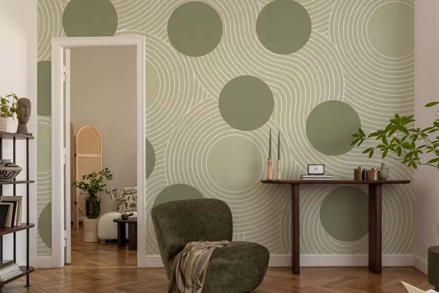 Fototapetes Ģeometriskā harmonija w04185v2