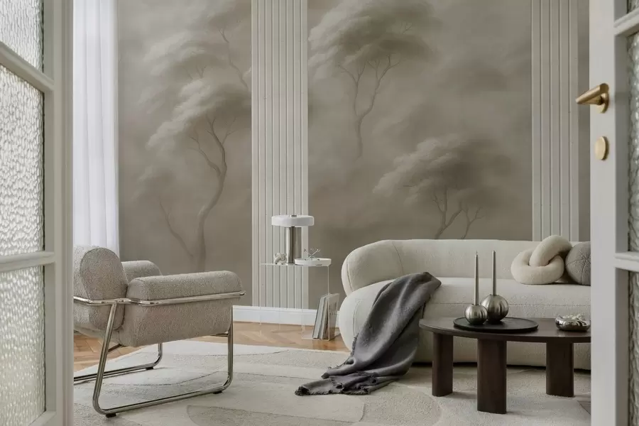 Fototapetes Mežs satiek paneļu mākslu w04187v1