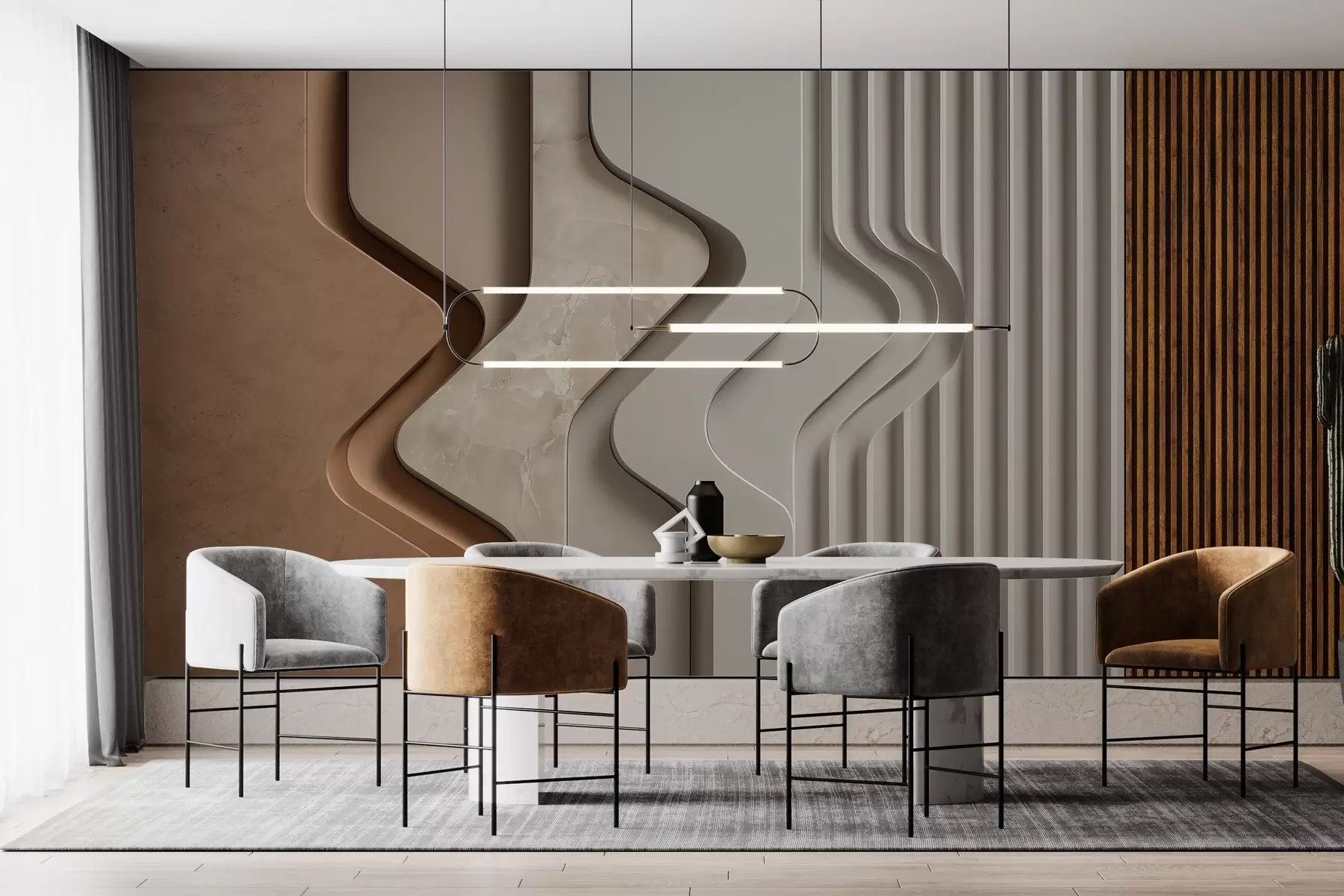 Fototapetes Tekstuālās ilūzijas w04188