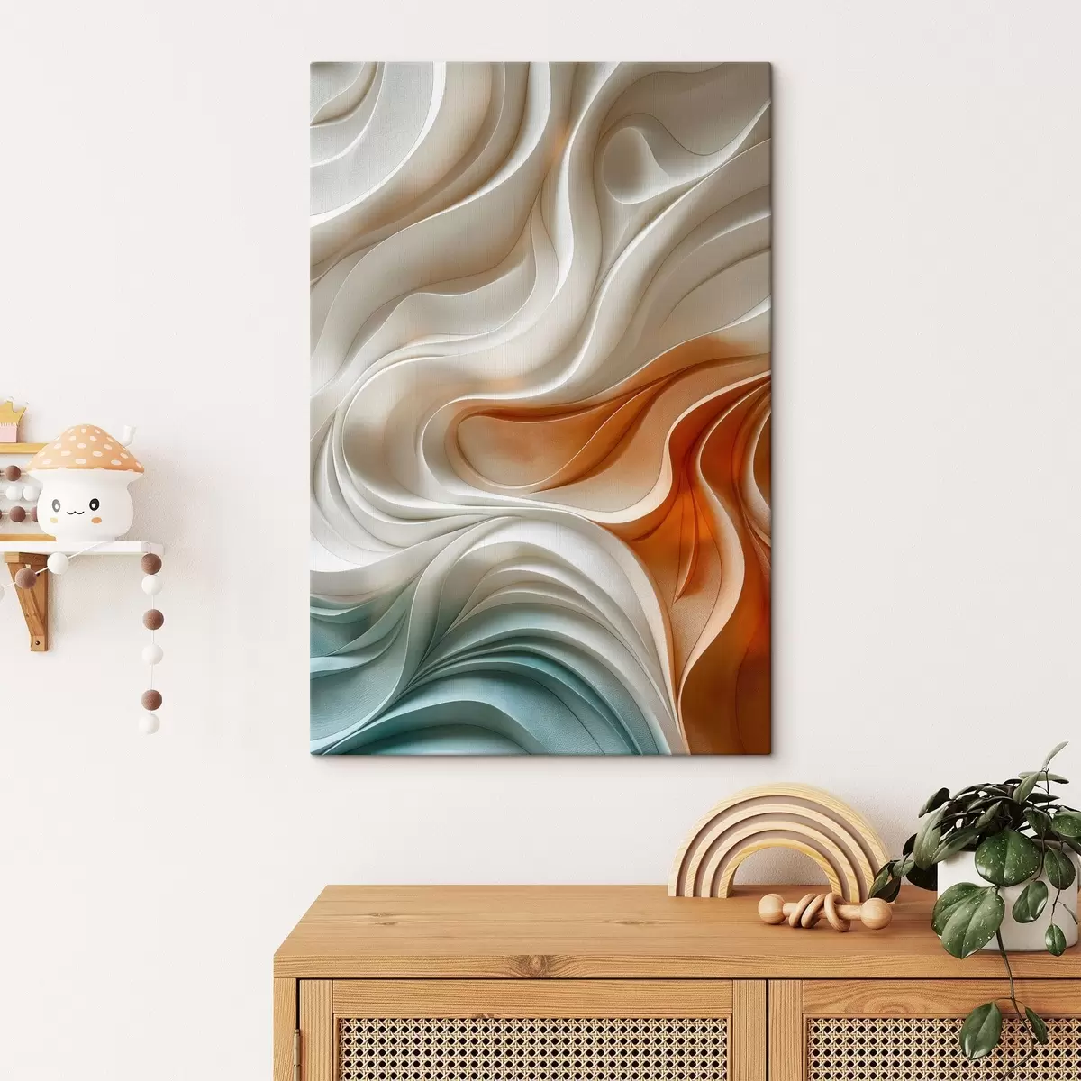 Glezna Abstraktas krāsainas līnijas s44967