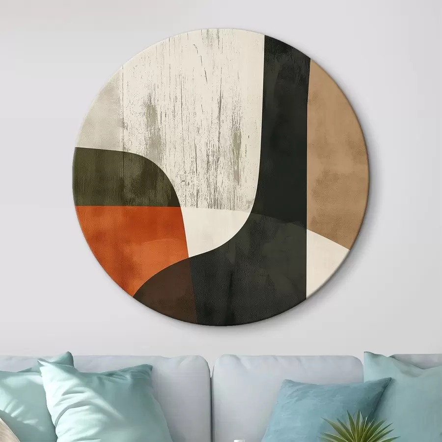 Glezna Daudzkrāsaini krāsu triepieni r44968