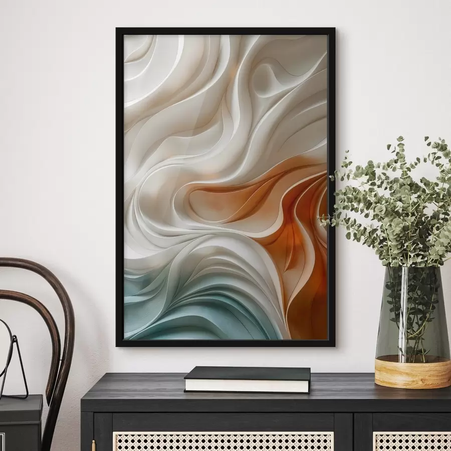 Fototapetes Abstraktas krāsainas līnijas f44967