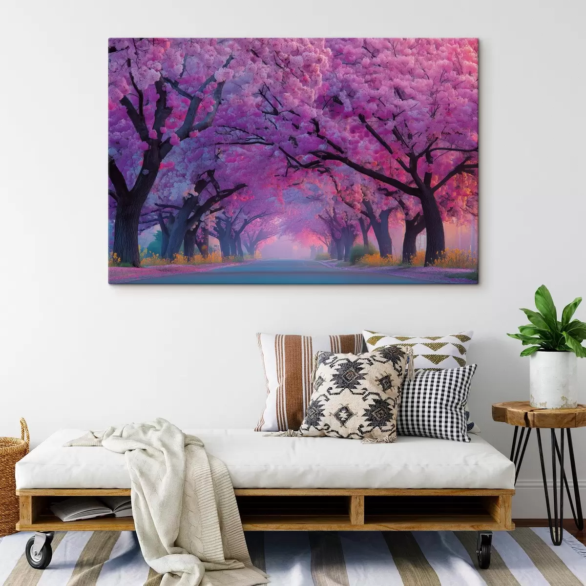 Glezna Ķiršu ziedu aleja s44840