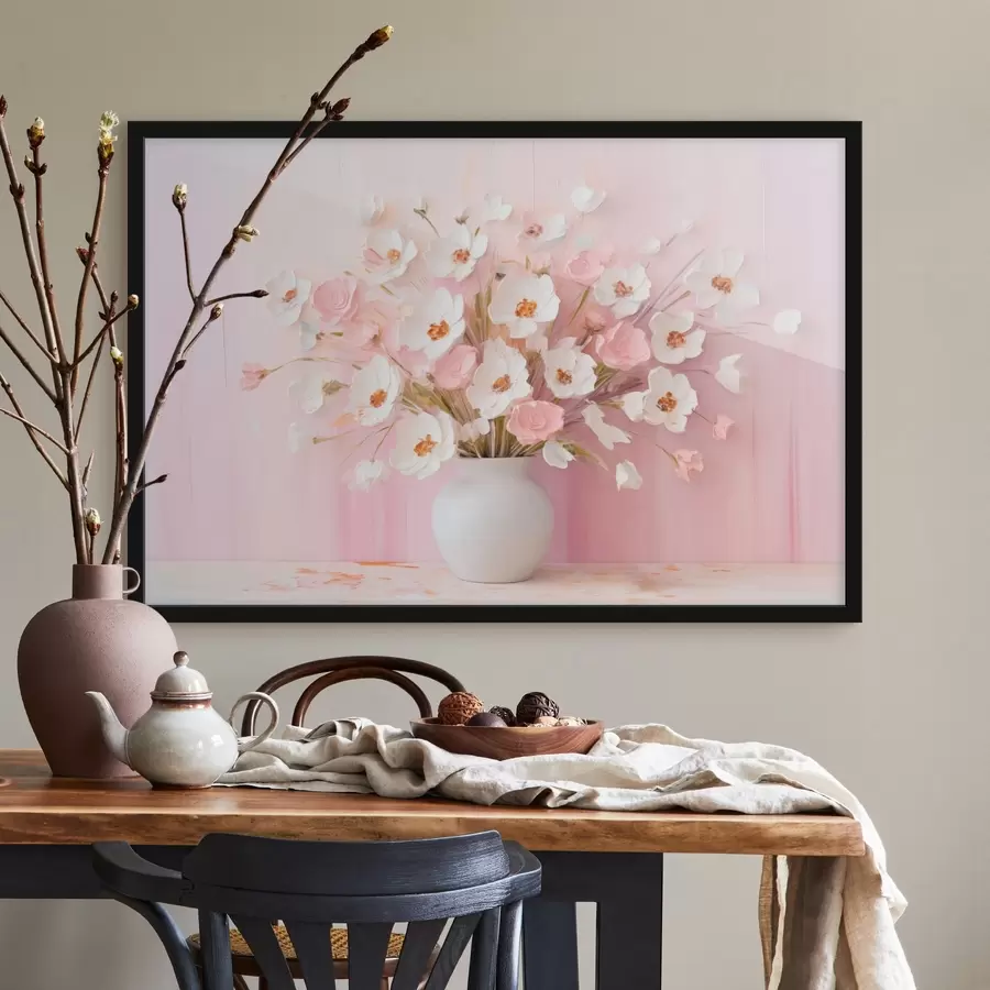 Fototapetes Delikāts pušķis modernā dekoratīvā stilā f44950