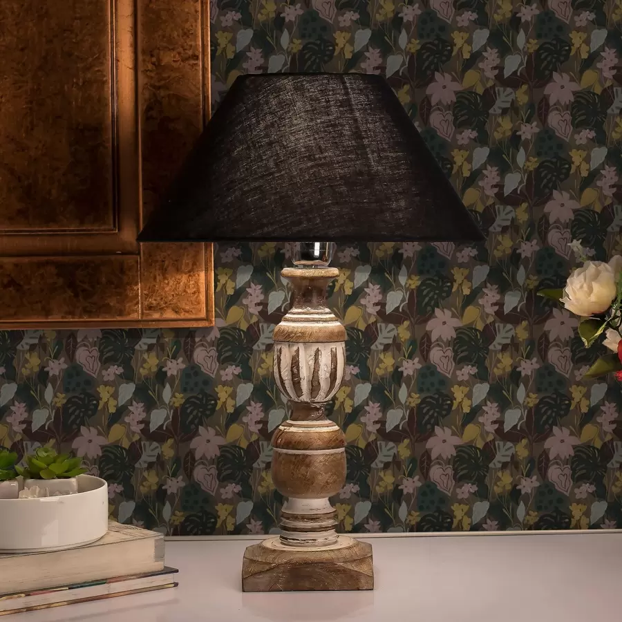 Fototapetes Tumši tropu lapas un ziedi blīvā glezna blīvā glezna blīva glezna a00244