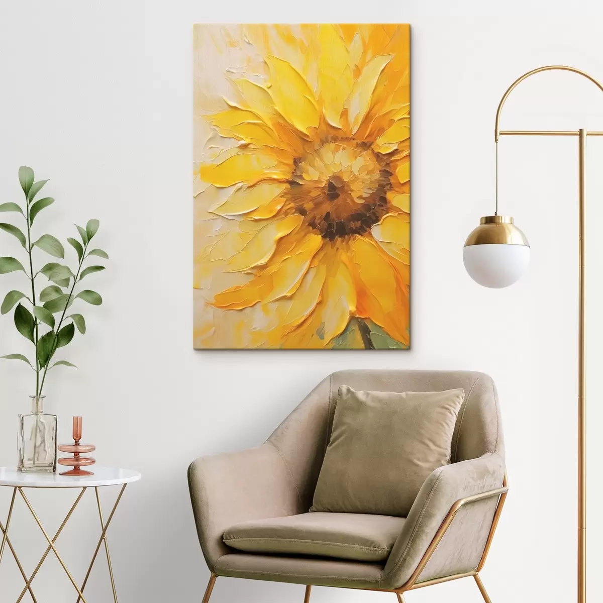 Glezna Saulespuķe s45000