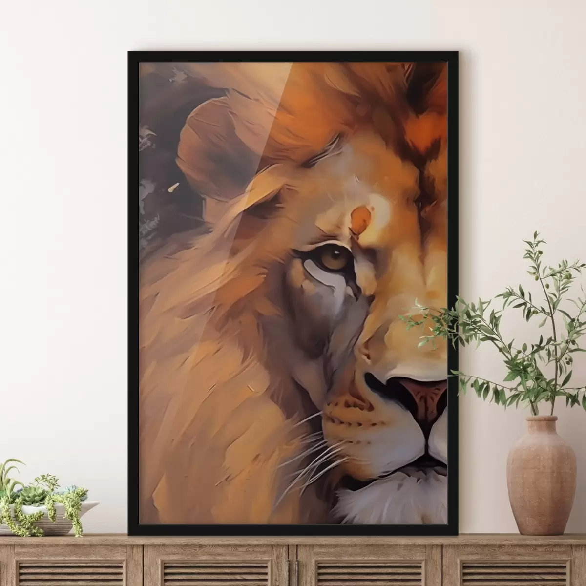 Plakāts Lion f44996