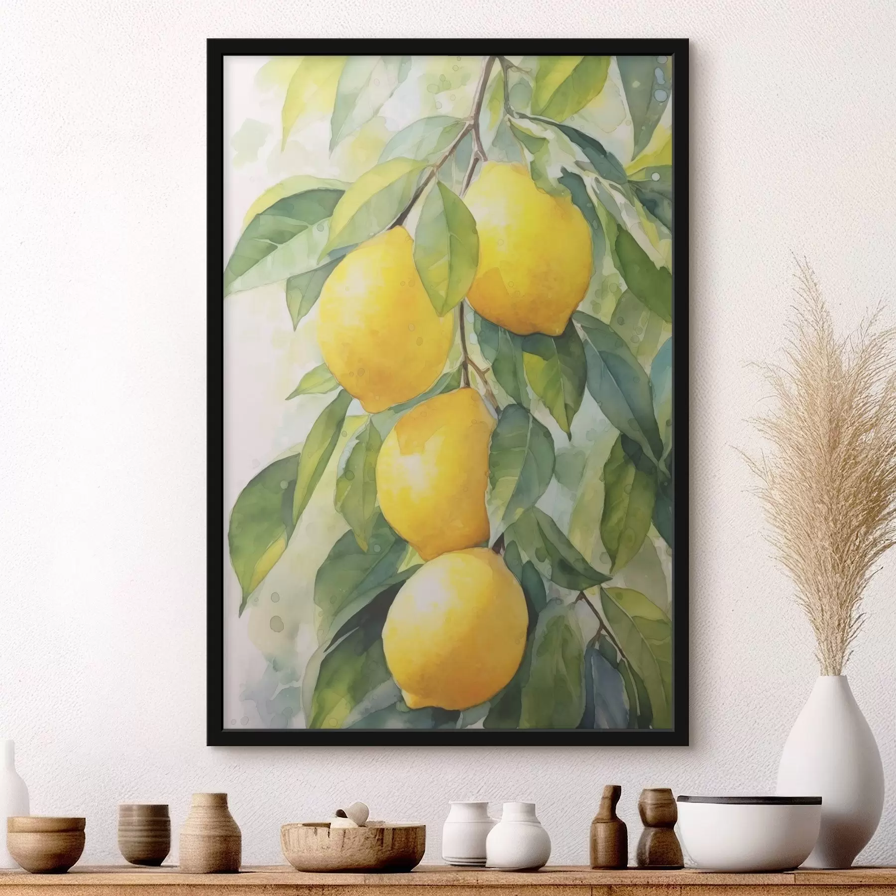 Glezna Citronu zariņš f45001