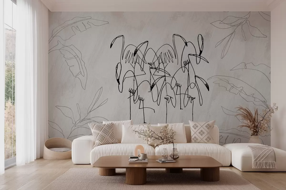 Fototapetes Flamingo w04233