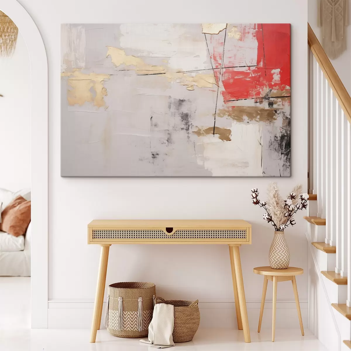 Glezna Haotiska abstrakcija s45026