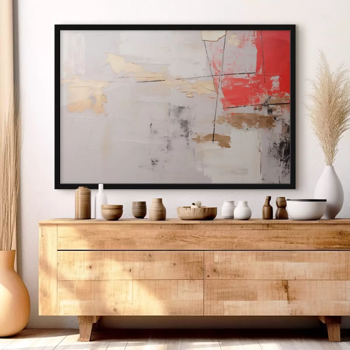 Plakāts Haotiska abstrakcija f45026