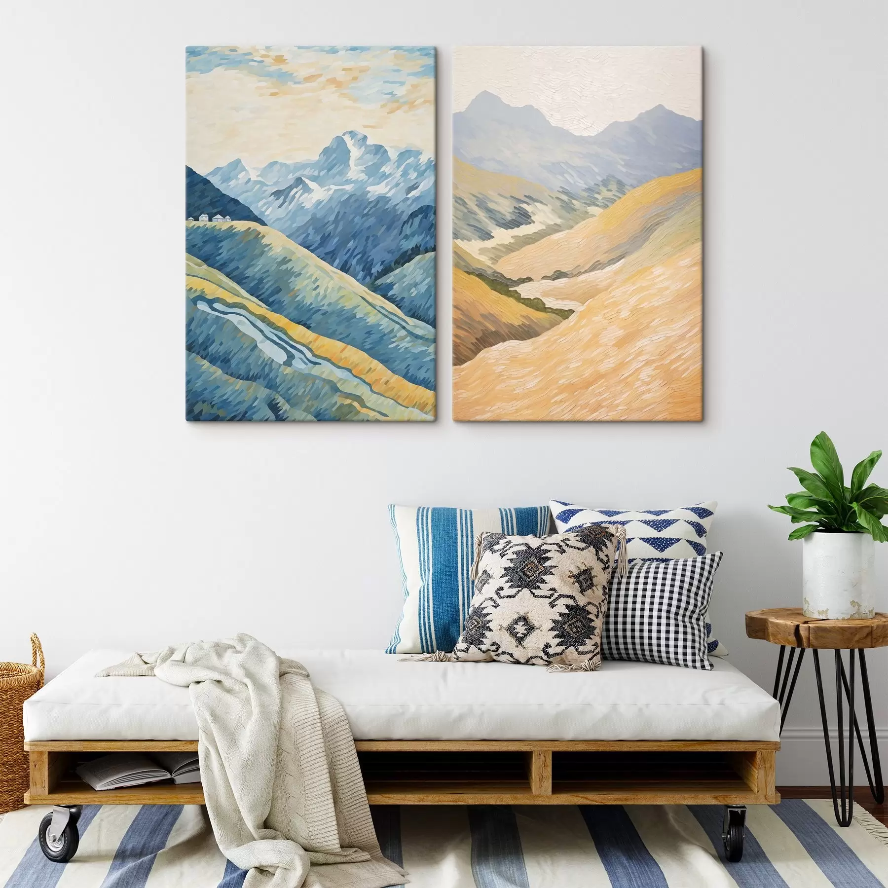 Glezna Kalnu ainava m00486