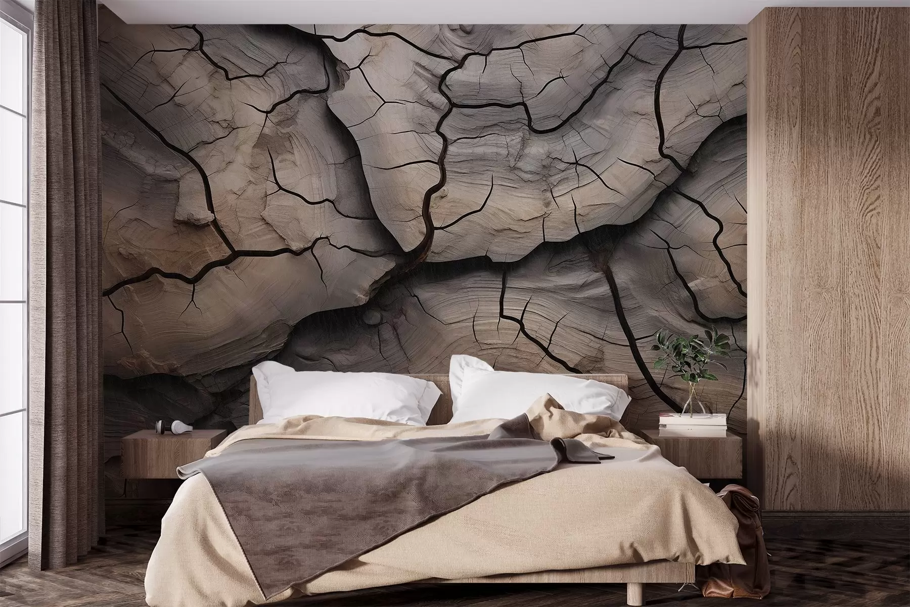 Fototapetes koks, plaisas, gaisma, tekstūra, miza, dabiski w04238