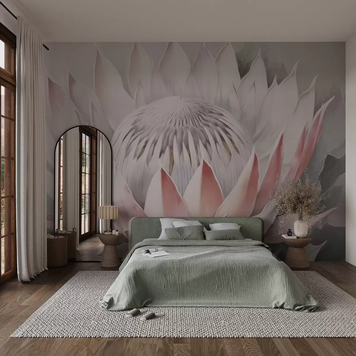 Fototapetes Liela protea w04241