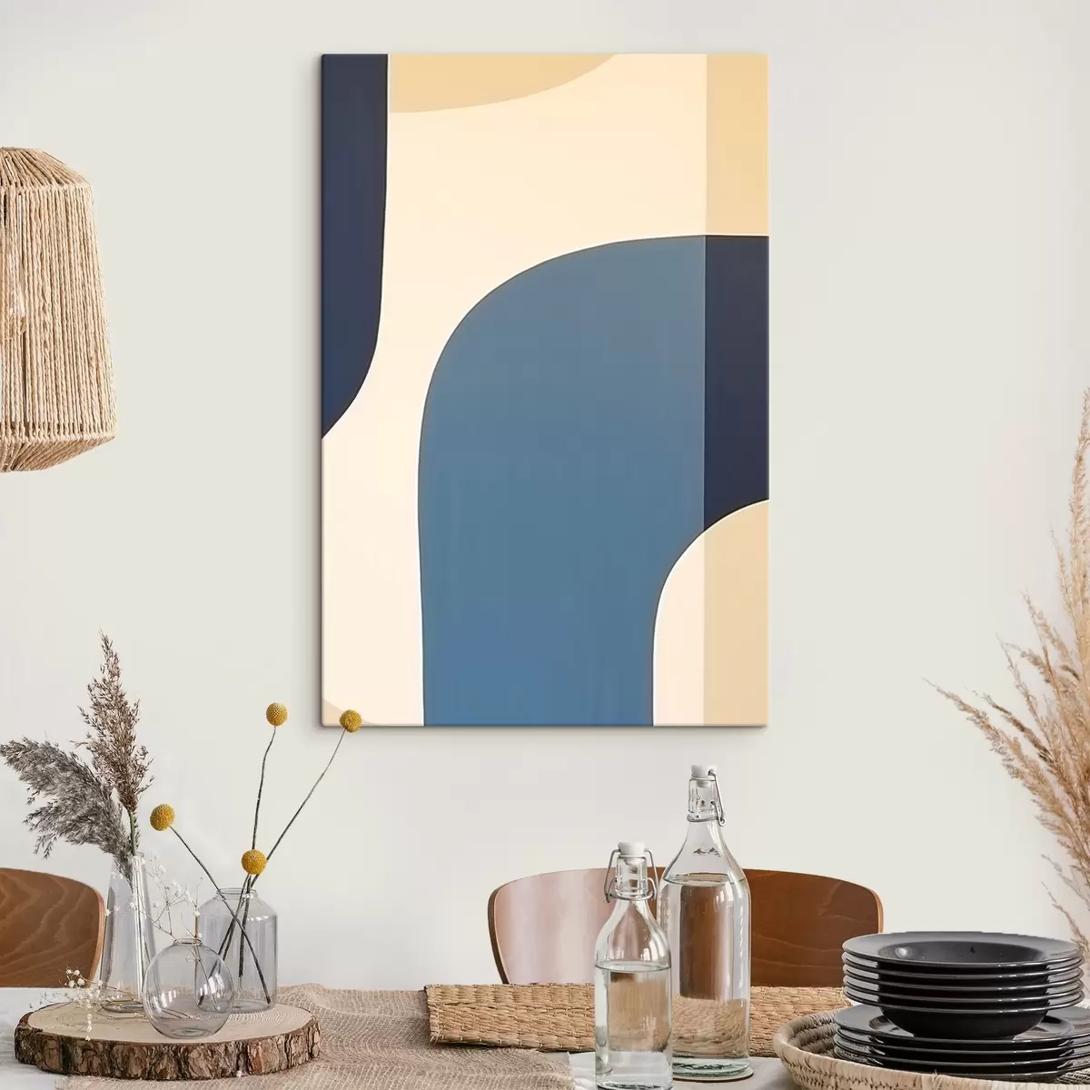 Glezna Abstraktie viļņi s45074