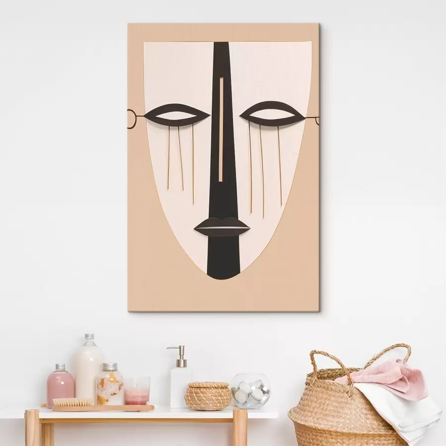 Glezna Ģeometriska abstrakta seja s45083