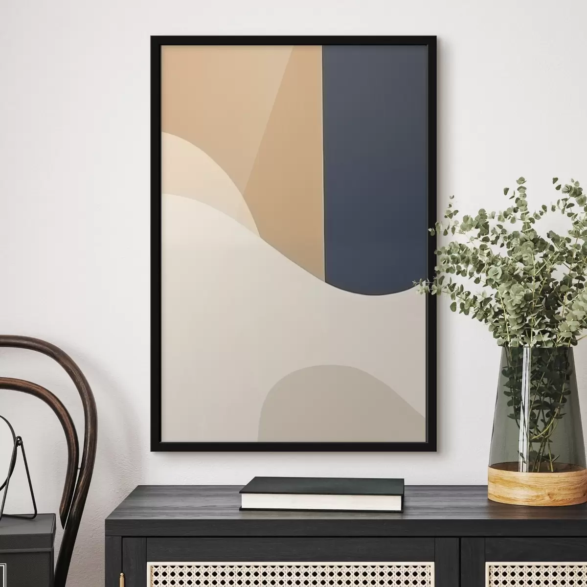 Plakāts Abstraktie viļņi f45073