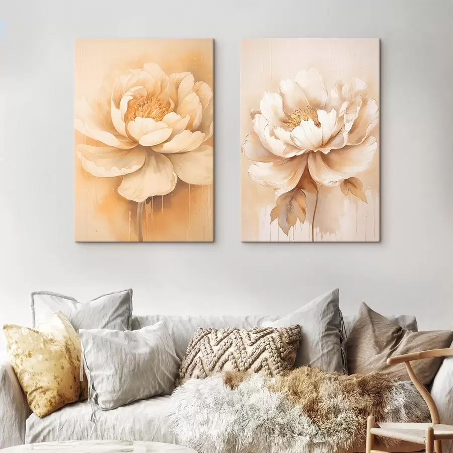 Glezna Smilškrāsas ziedi m00499