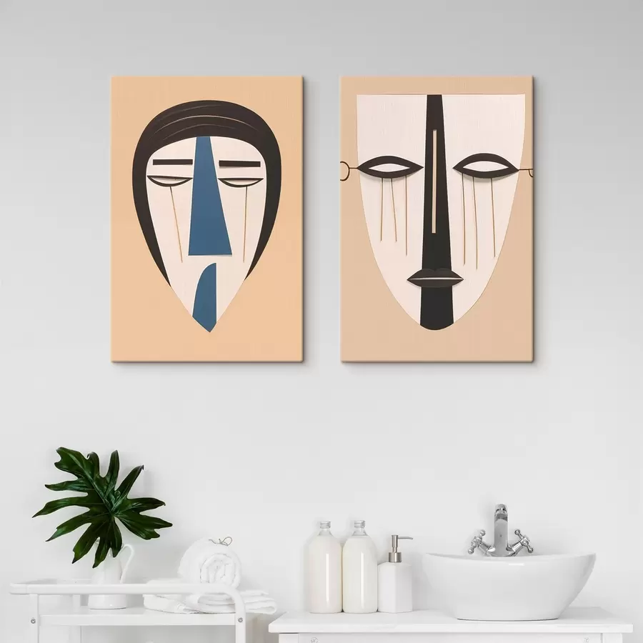 Glezna Abstraktas sejas m00500