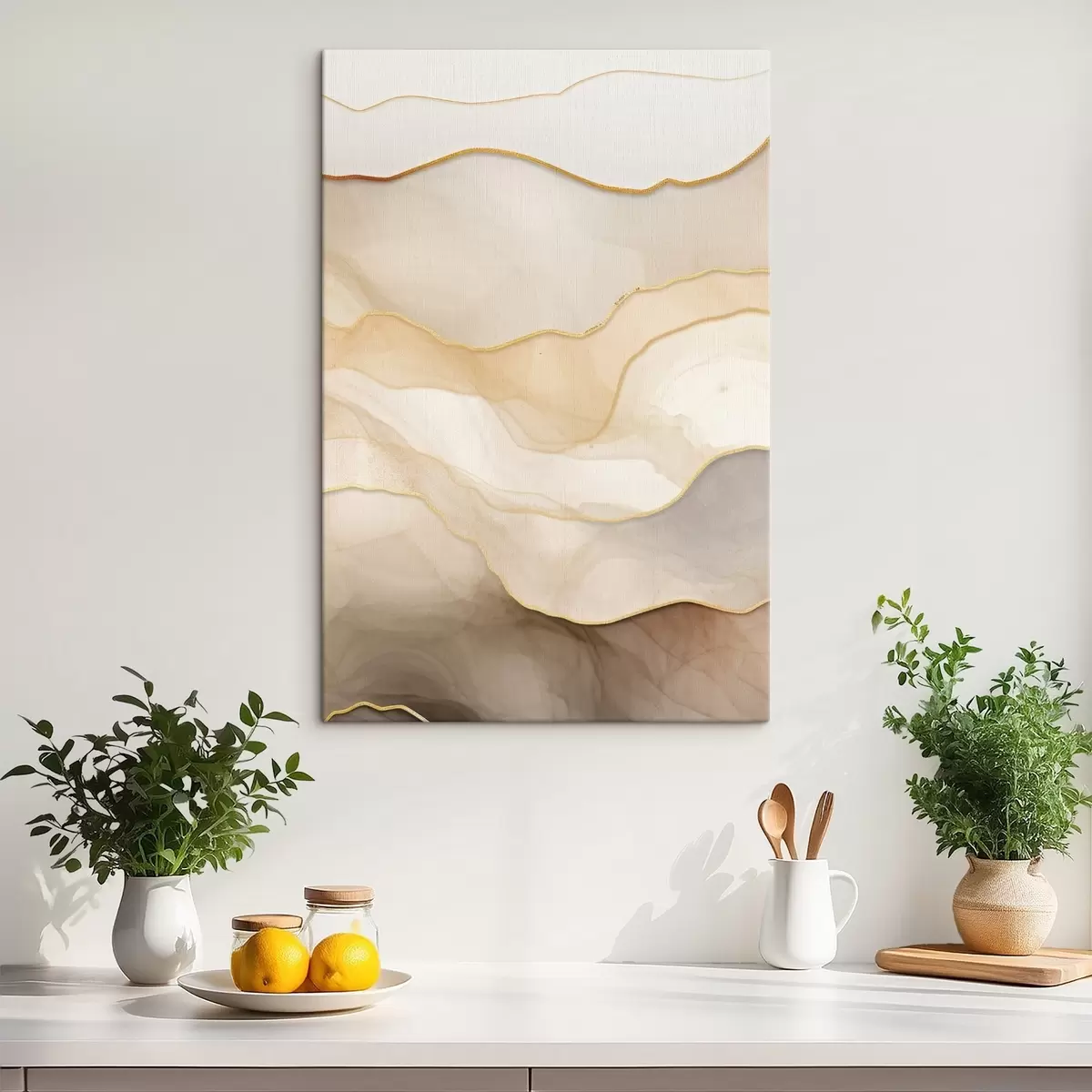 Glezna slāņi, bēšs, abstrakts, tekstūra, mīksts, audums, dabisks, plūst, neitrāls s45088