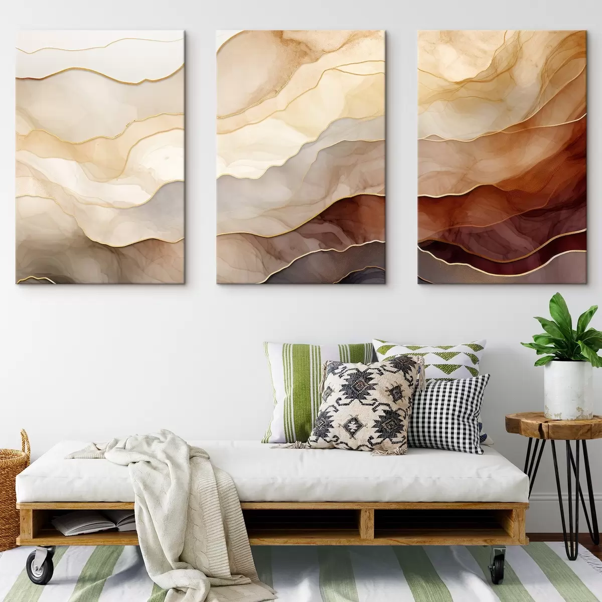 Glezna Debesis miglā m00488