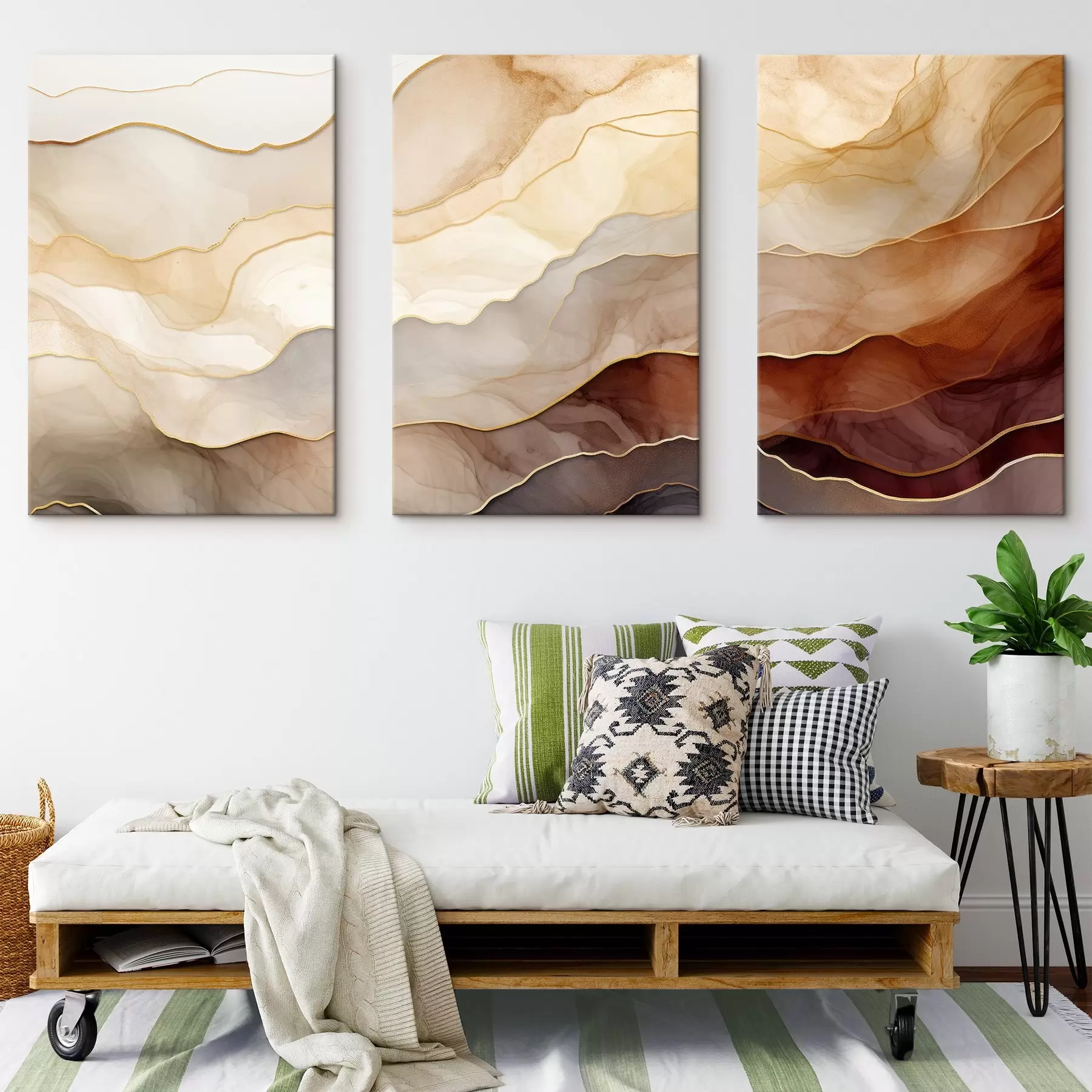 Glezna Debesis miglā m00488