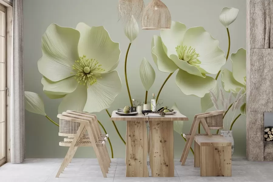 Fototapetes Graciozi ziedi w04248v2