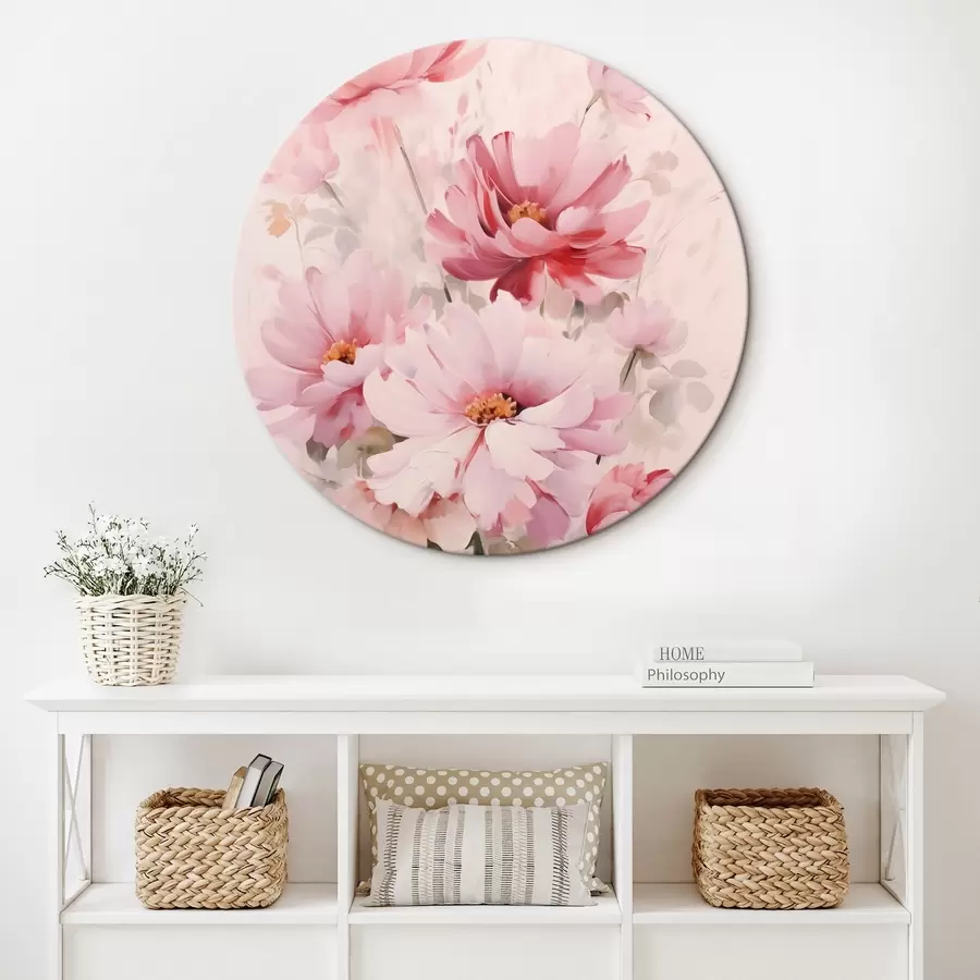 Glezna Pušķis ziedu imitācijas glezniecība r45120